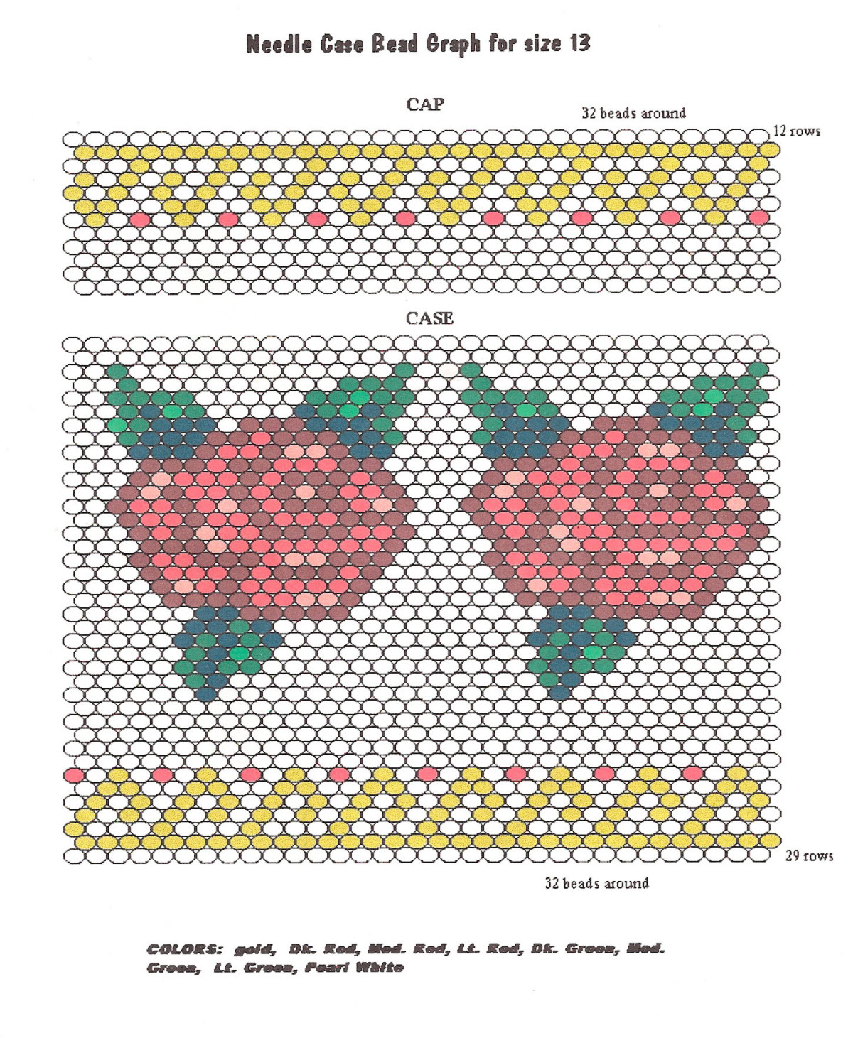 Bead patterns, bead projects, bead crafts