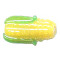 20mm Lampwork Glass CORN Cob Bead