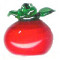 22mm Lampwork Glass TOMATO Charm/Pendant Bead