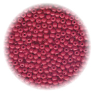 10/o Czech SEED BEADS - Light Red