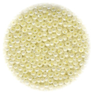 10/o Czech SEED BEADS - Pale Yellow Pearl