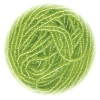 11/o Czech SEED BEADS - Trans. Apple Green