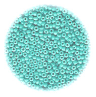 11/o Japanese SEED BEADS - Aqua Opaque