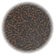 11/o Japanese SEED BEADS - Trans. Dark Amber Matte