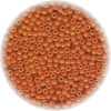 11/o Japanese SEED BEADS - Dark Pumpkin Orange