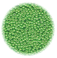 11/o Japanese SEED BEADS - Grass Green Luster