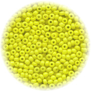 11/o Czech SEED BEADS - Lemon Yellow