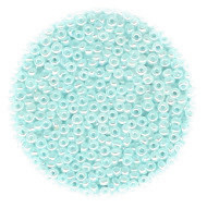 11/o Czech SEED BEADS - Lt. Baby Blue Pearl