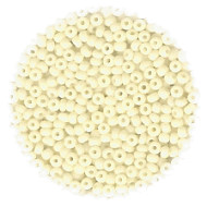 11/o Czech SEED BEADS - Light Cream