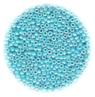 11/o Japanese SEED BEADS - Lt. Turquoise Irid