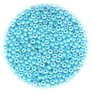 11/o Czech SEED BEADS - Lt. Turquoise Blue