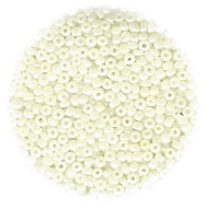 11/o Czech SEED BEADS - Off White Pearl