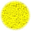 11/o Czech SEED BEADS - Opaque Yellow