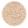 11/o Japanese SEED BEADS - Pale Peach Trans. Irid. Matte