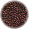 11/o Czech SEED BEADS - Reddish Brown