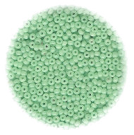 11/o Japanese SEED BEADS - Spring Green Greasy