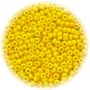 11/o Czech SEED BEADS - Opaque Sunflower