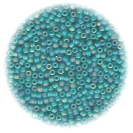 11/o Japanese SEED BEADS - Trans. Aqua Opal Matte