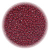 11/o Japanese SEED BEADS - Trans. Cherry Red Matte