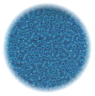 11/o Japanese SEED BEADS - Trans. Chicory Blue Matte