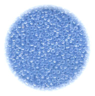 11/o Czech SEED BEADS - Trans. Cornflower Blue
