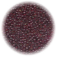 11/o Japanese SEED BEADS - Trans. Cranberry Red Luster
