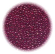 11/o Japanese SEED BEADS - Trans. Deep Red Semi Gloss