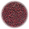 11/o Japanese SEED BEADS - Trans. Deep Red S/L