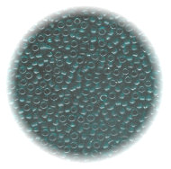 11/o Czech SEED BEADS - Trans. Dark Teal Green