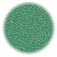 11/o Japanese SEED BEADS - Trans. Jade Green Greasy