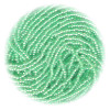 11/o Czech SEED BEADS - Trans. Lt. Green Lined