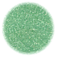 11/o Czech SEED BEADS - Trans. Light Green