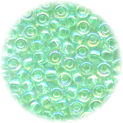 11/o Japanese SEED BEADS - Trans. Pale Mint Opal Irid.