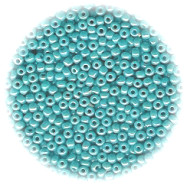 11/o Japanese SEED BEADS - Turquoise Blue Pearl