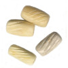 12-15mm Carved SPIRAL Bone TUBE Beads