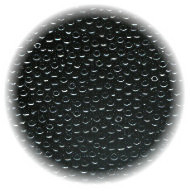 12/o Czech SEED BEADS - Opaque Black