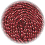 12/o Czech SEED BEADS - Medium Red