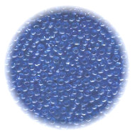 12/o Czech SEED BEADS - Trans. Medium Blue