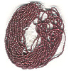 13/o Czech CHARLOTTE Beads - Dk. Burgundy Red