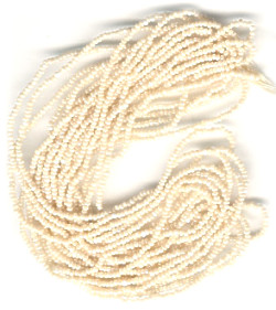 13/o Czech CHARLOTTE Beads - Ivory Pearl