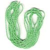 13/o Czech CHARLOTTE Beads - Lt. Green (1/2 hank)