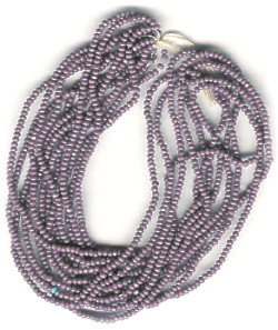 13/o Czech CHARLOTTE Beads - Lt. Purple (1/2 hank)