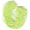13/o Czech CHARLOTTE Beads - Lime Green
