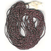 13/o Czech CHARLOTTE Beads - Maroon