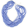 13/o Czech CHARLOTTE Beads - Medium Blue (1/2 hank)