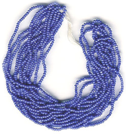 13/o Czech CHARLOTTE Beads - Royal Blue (1/2 hank)