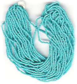 13/o Czech CHARLOTTE Beads - Turquoise Blue