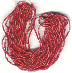 13/o Czech CHARLOTTE Beads - Wine Red