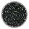 13/o Czech SEED BEADS - Opaque Black