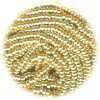 13/o Czech SEED BEADS - Gold Metallic